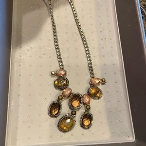 Gold Beaded JNY New York Necklace